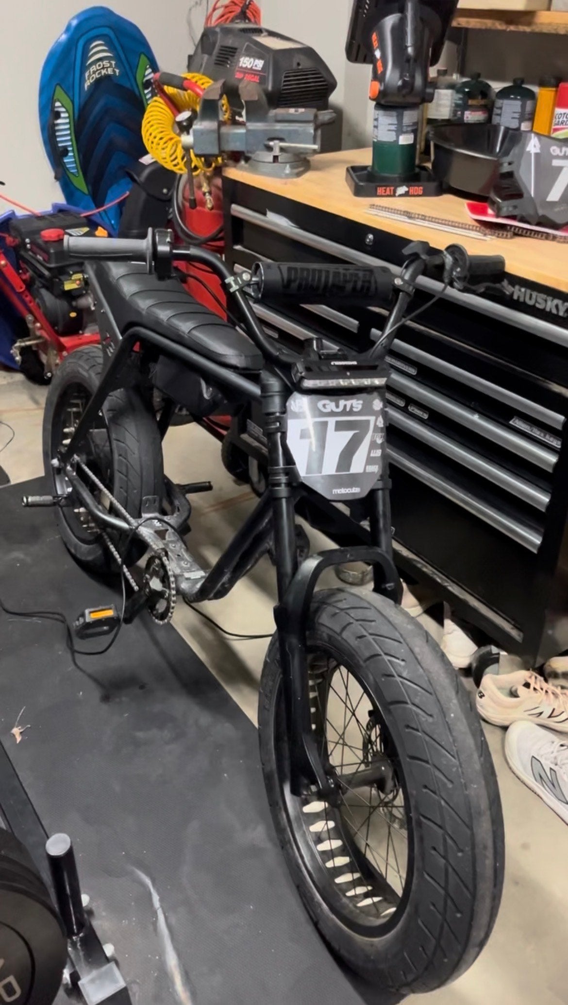 ODI Front Number Plate Sticker decal